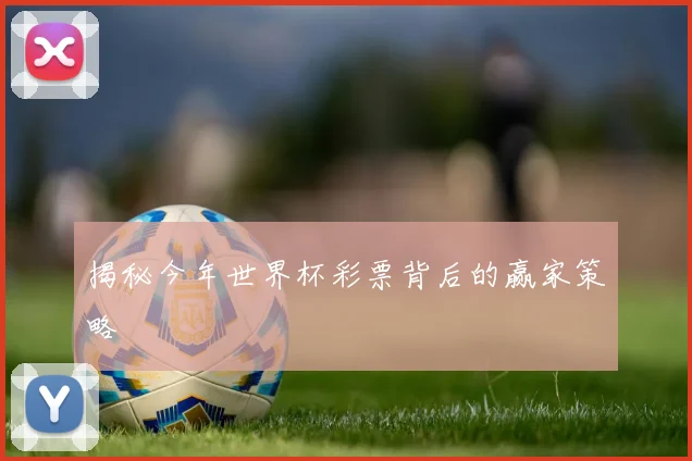 揭秘今年世界杯彩票背后的赢家策略